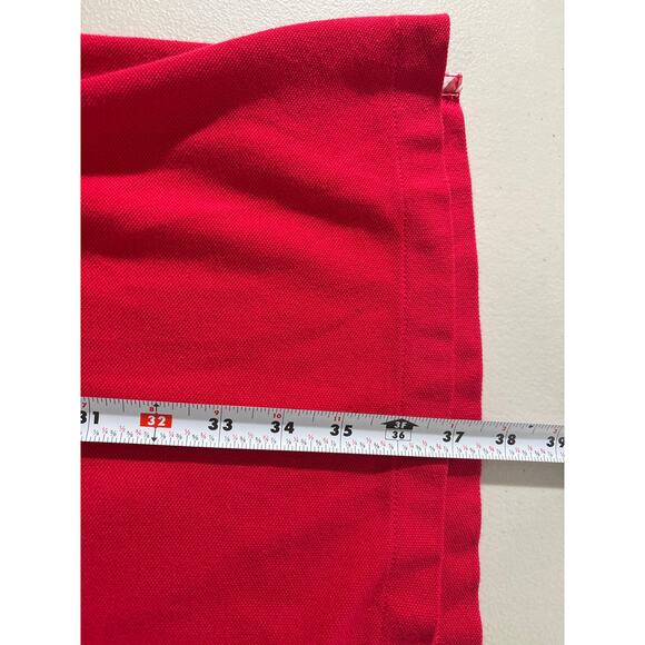 Vineyard Vines Undercollar Polo Dress Women's Size Medium Lighthouse Red Casual - Picture 6 of 10